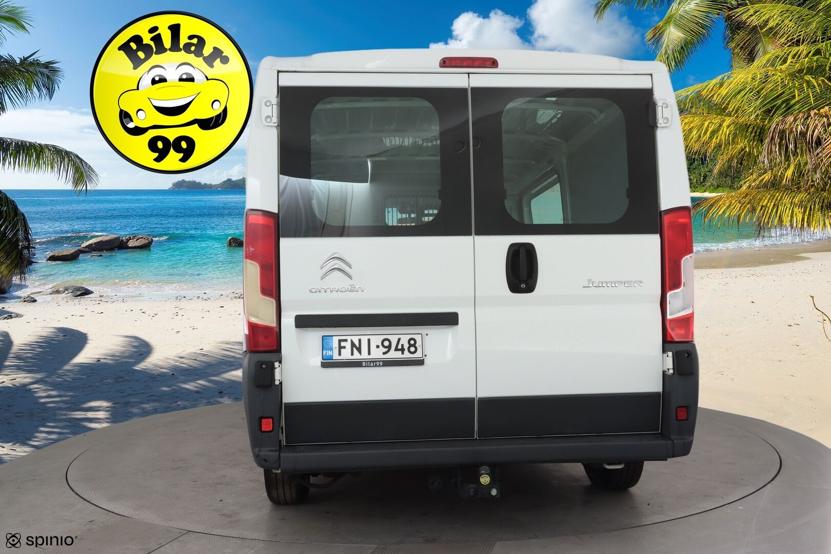 Citroen Jumper 2018 BlueHDi 130 35 L2H1 * Vakkari / Webasto / Koukku / Bluetooth / ALV / 2x Renkaat * - 1.Om Suomi-auto - HULLUT AVAJAISHULINAT KORKOTARJOUS 3,29 %