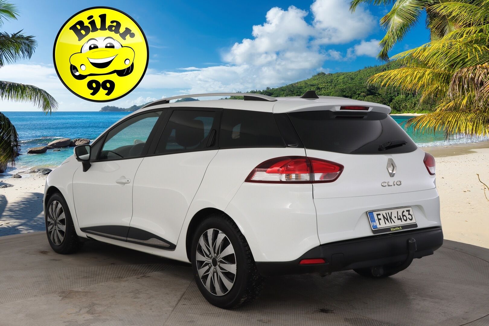 Renault Clio 2018 Sport Tourer TCe 90 Zen*Koukku /Vakionopeudensäädin /Bass Reflex / Penkinlämmitin / Lohkolömmitin Sisätilanpistokkeella* - Suomi-auto / Navigointi / Bluetooth / Ajotietokone / 2x Avain