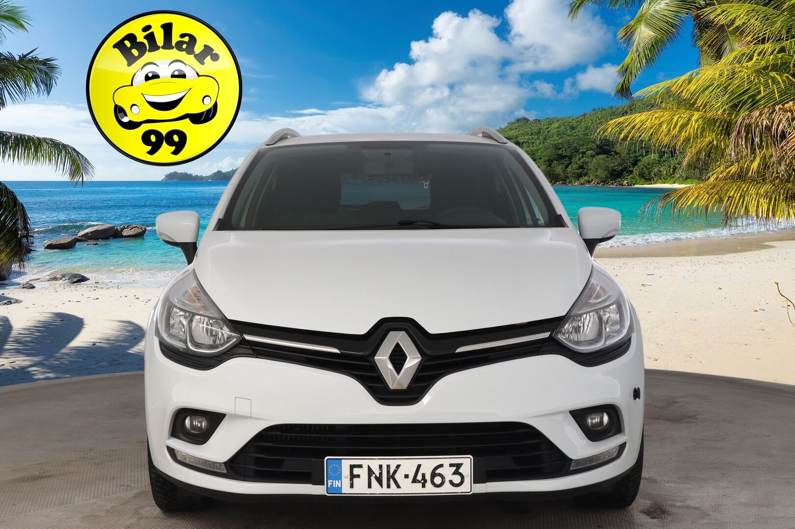 Renault Clio 2018 Sport Tourer TCe 90 Zen*Koukku /Vakionopeudensäädin /Bass Reflex / Penkinlämmitin / Lohkolömmitin Sisätilanpistokkeella* - Suomi-auto / Navigointi / Bluetooth / Ajotietokone / 2x Avain