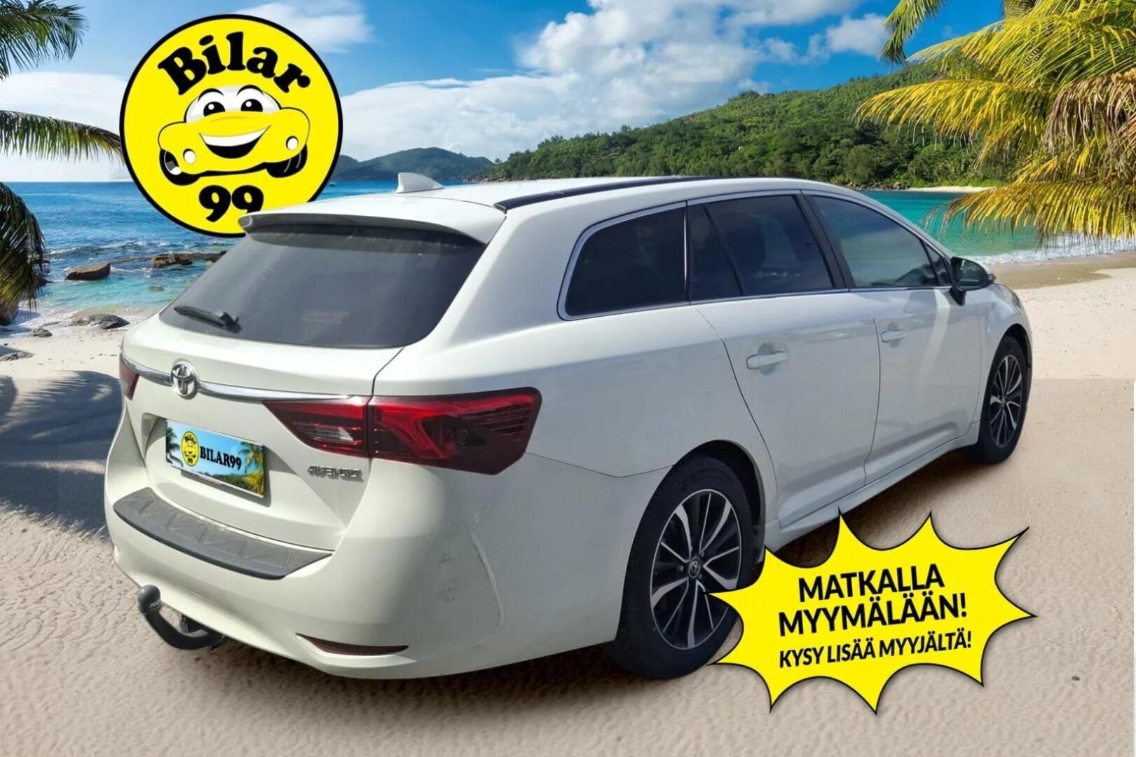 Toyota Avensis 2019 1,8 Valvematic Active Edition Touring Sports Multidrive S - 2.om Suomi-auto | Koukku | P-kamera | Vakkari | Lohko + sisätilalämmitin | Huoltokirja | 2x loistavat renkaat 