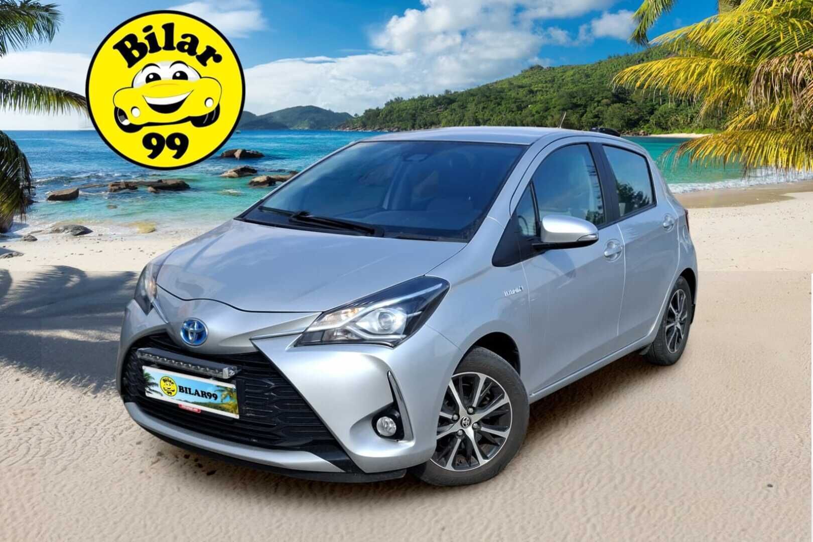 Toyota Yaris 2018 1,5 Hybrid Active 5ov *P-Kamera / Vakkari / Lohko / Lane Assist * - * Suomi-auto / Kahdet renkaat / Taloudellinen käyttis * - HULLUT AVAJAISHULINAT KORKOTARJOUS 3,29 %