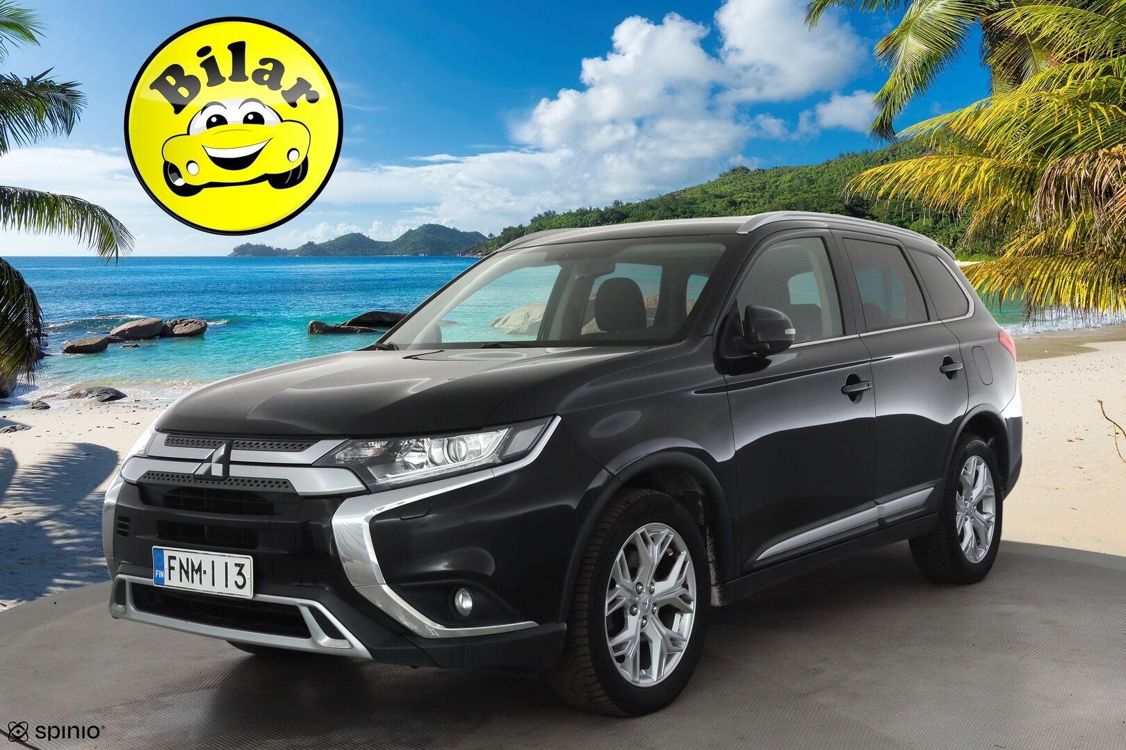 Mitsubishi Outlander 2019 2,0 MIVEC Active 2WD CVT 7P - | P.Kamera | Vakkari | Bluetooth | Apple&Android | Ratinlämmitys | Keyless | Facelift | Suomi-auto |