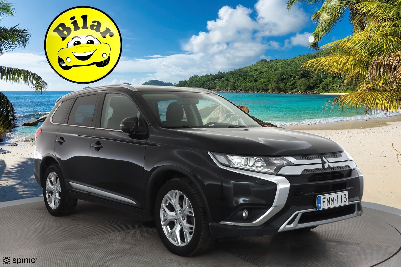 Mitsubishi Outlander 2019 2,0 MIVEC Active 2WD CVT 7P - | P.Kamera | Vakkari | Bluetooth | Apple&Android | Ratinlämmitys | Keyless | Facelift | Suomi-auto |