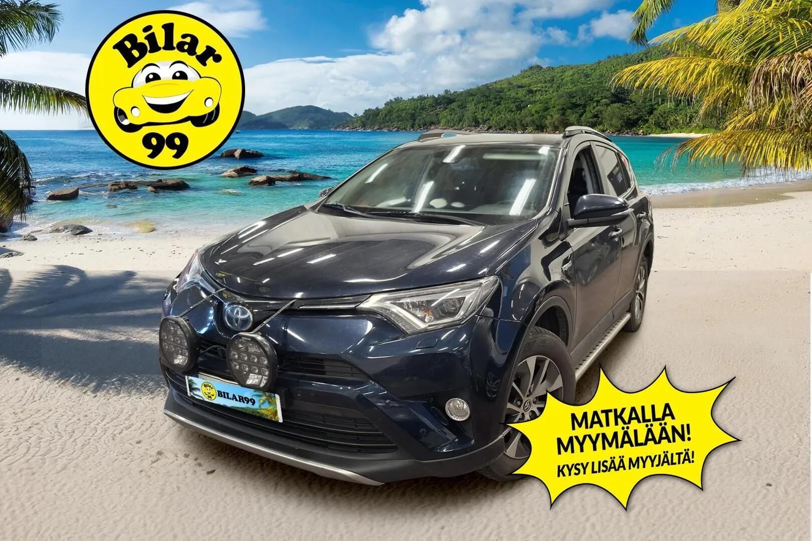 Toyota RAV4 2019 2,5 Hybrid FWD Hybrid Edition - | ACC | P.Kamera ja tutkat | Lohko+sisä | Led lisävalo | Navi | 2x renkaat aluvanteilla