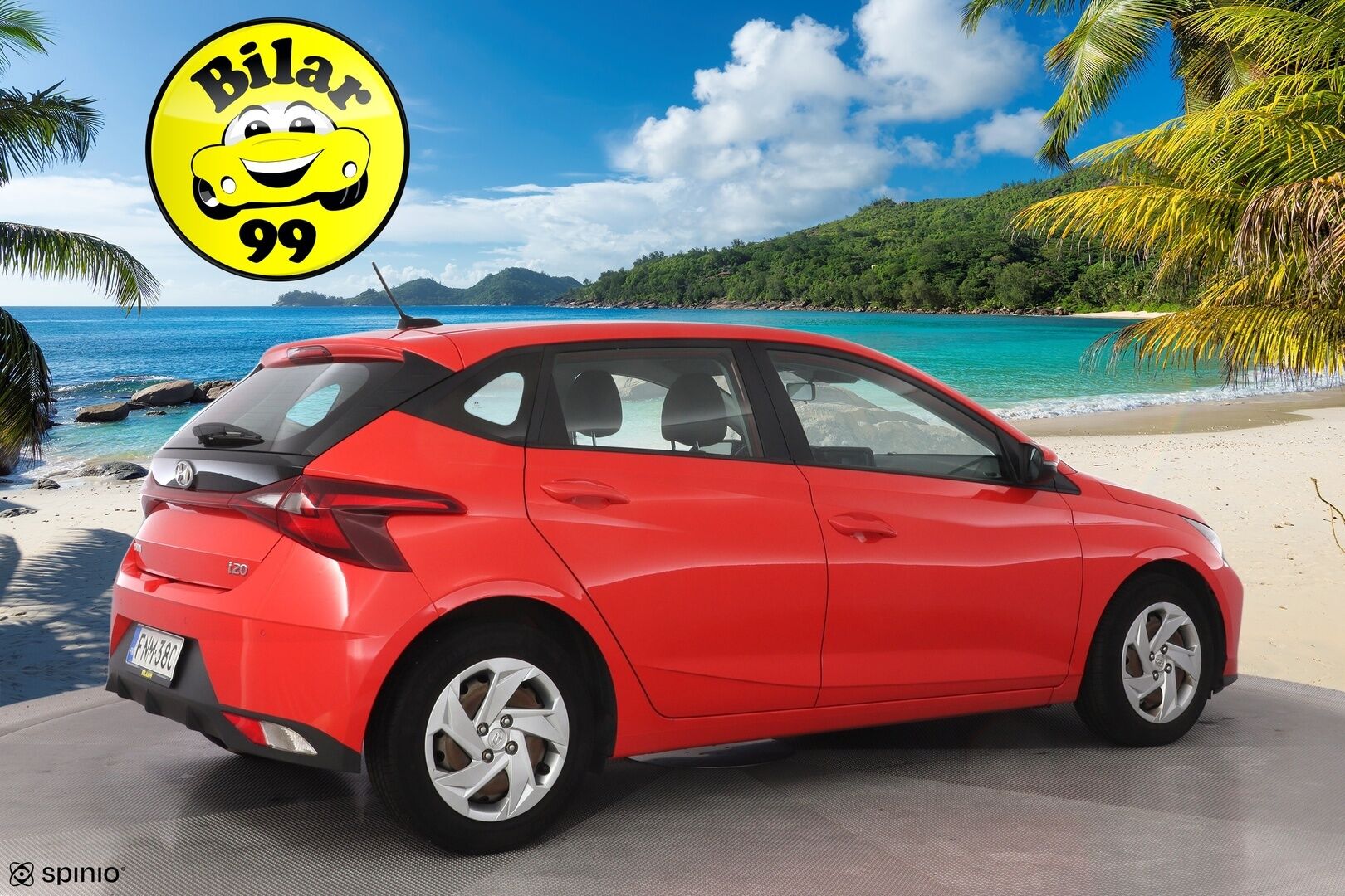 Hyundai i20 Hatchback 2021 1,0 T-GDI 100 hv 7-DCT Fresh *Kaistavahti / Vakkari / Tutka / Ratinlämmitin* - KATSO HINTA / Uusi korimalli! / 1-om. Suomi-auto / Juuri huollettu / Kahdet renkaat