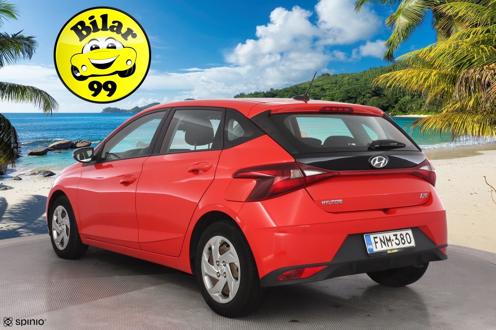 Hyundai i20 Hatchback 2021 1,0 T-GDI 100 hv 7-DCT Fresh *Kaistavahti / Vakkari / Tutka / Ratinlämmitin* - 1-om. Suomi-auto / Juuri huollettu 