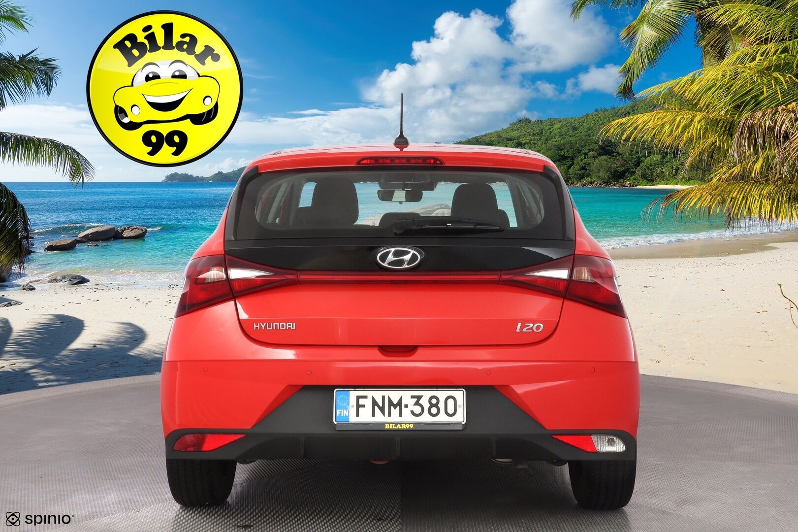 Hyundai i20 Hatchback 2021 1,0 T-GDI 100 hv 7-DCT Fresh *Kaistavahti / Vakkari / Tutka / Ratinlämmitin* - 1-om. Suomi-auto / Juuri huollettu 