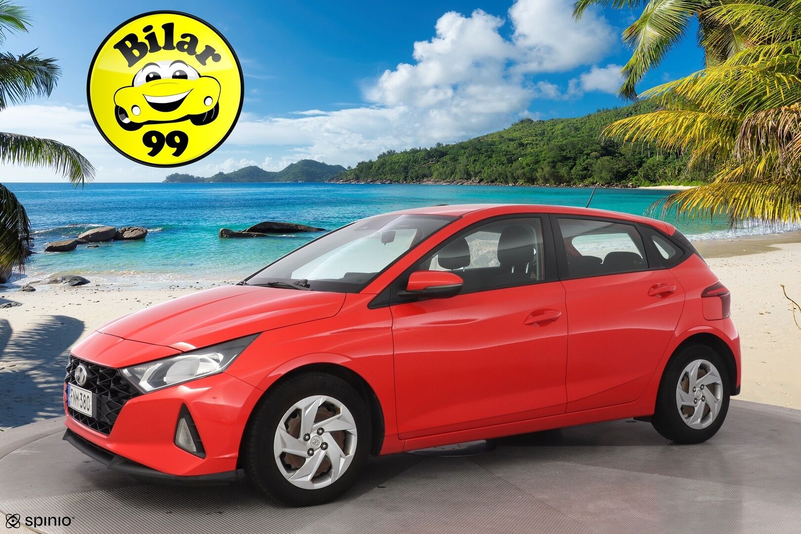 Hyundai i20 Hatchback 2021 1,0 T-GDI 100 hv 7-DCT Fresh *Kaistavahti / Vakkari / Tutka / Ratinlämmitin* - 1-om. Suomi-auto / Juuri huollettu 