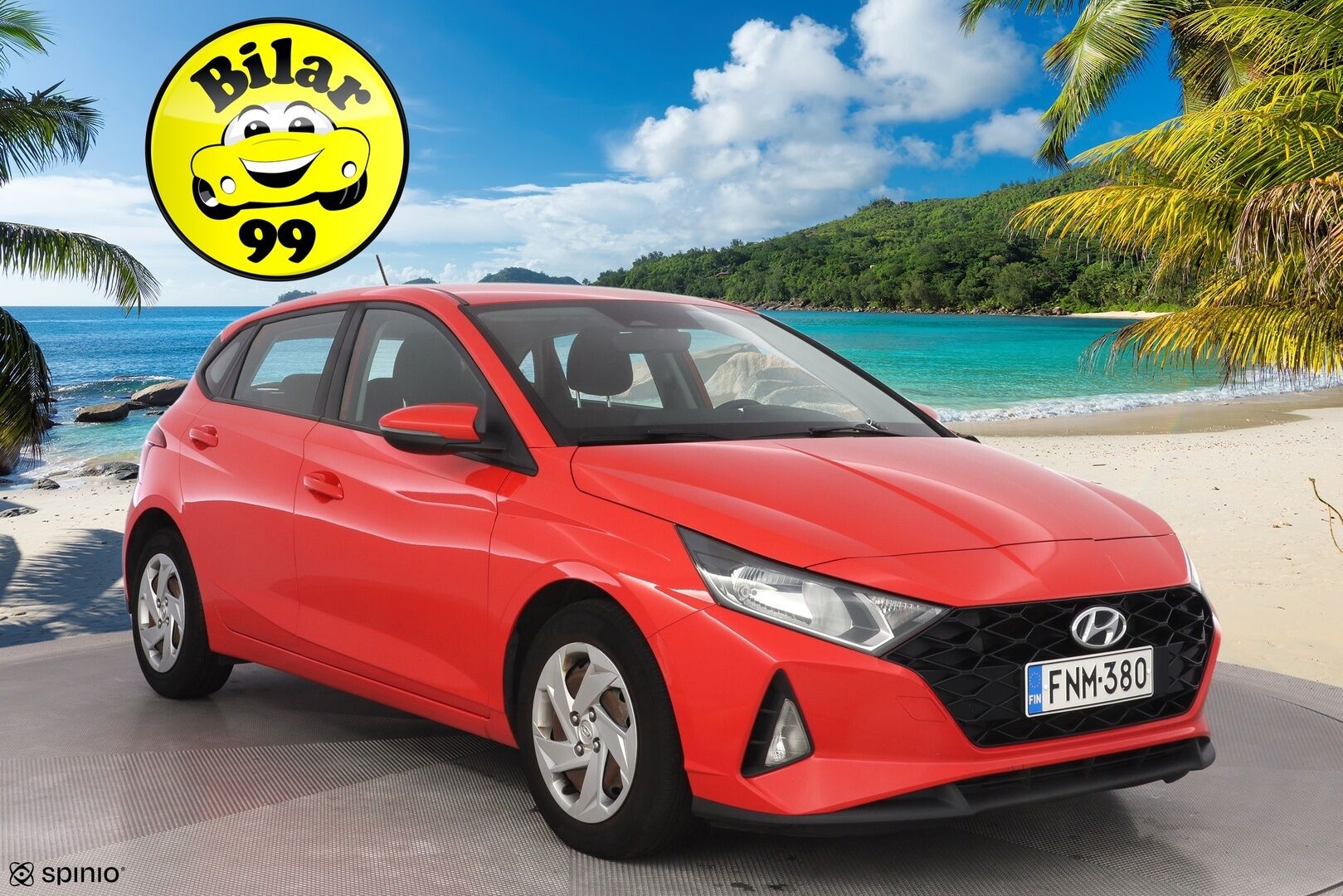 Hyundai i20 Hatchback 2021 1,0 T-GDI 100 hv 7-DCT Fresh *Kaistavahti / Vakkari / Tutka / Ratinlämmitin* - 1-om. Suomi-auto / Juuri huollettu 