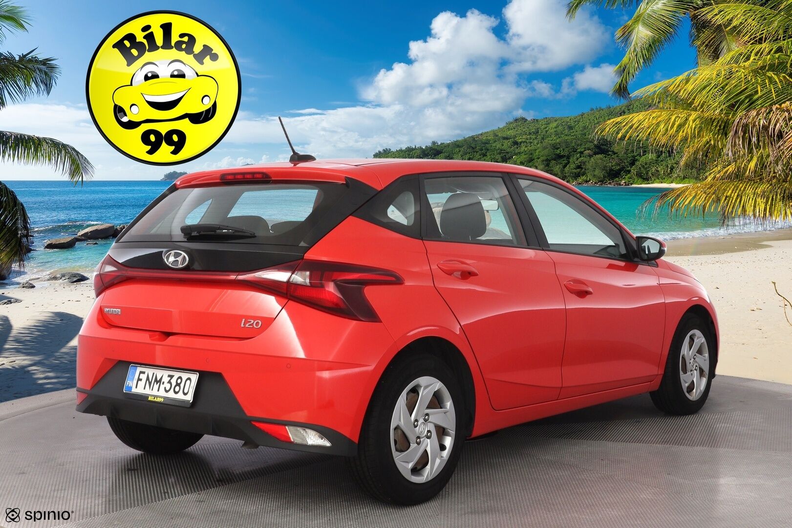 Hyundai i20 Hatchback 2021 1,0 T-GDI 100 hv 7-DCT Fresh *Kaistavahti / Vakkari / Tutka / Ratinlämmitin* - 1-om. Suomi-auto / Juuri huollettu 