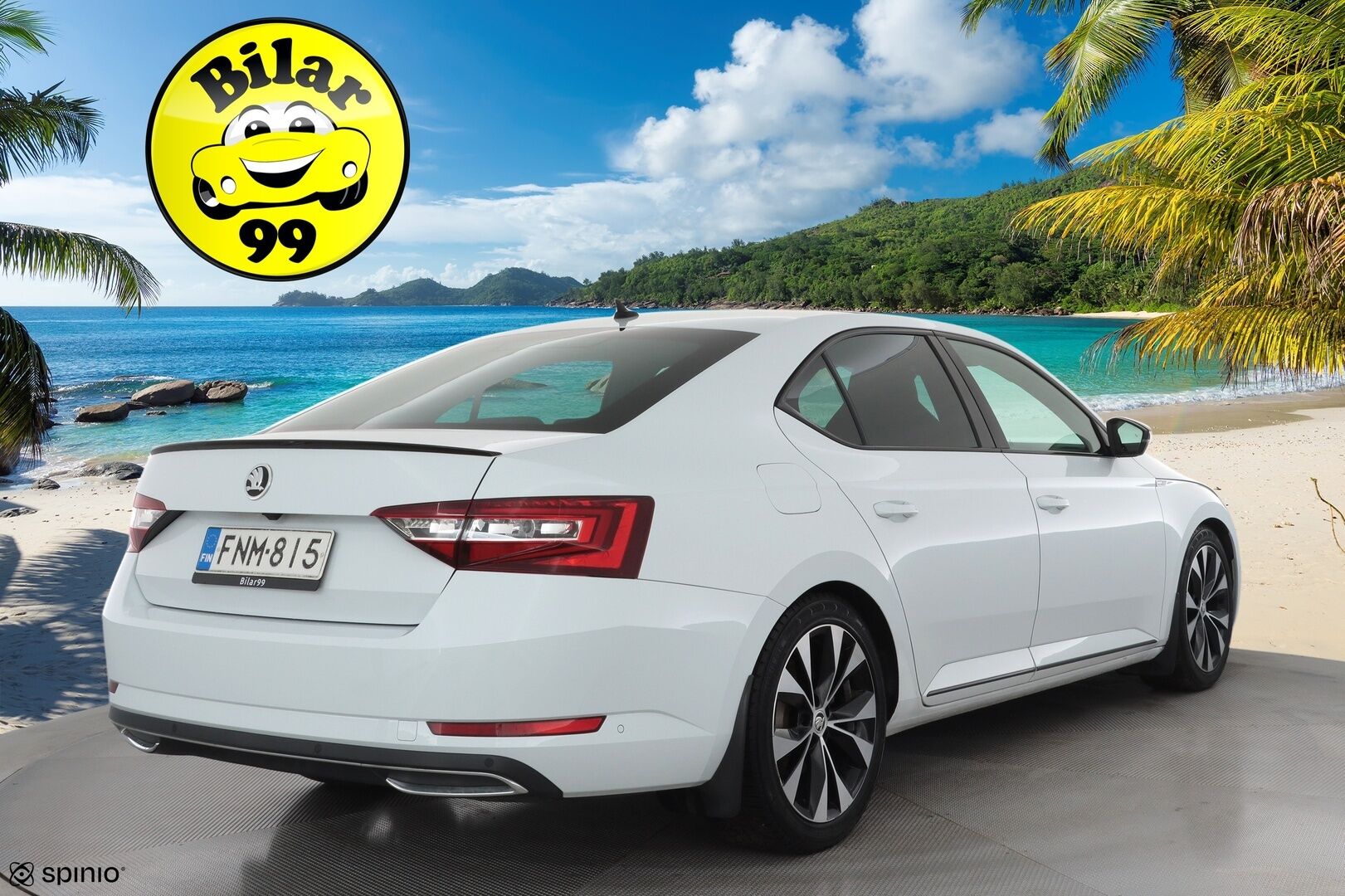 Skoda Superb 2019 2,0 TDI 190 4x4 SportLine DSG * Webasto / ACC / Xenon / P.Kamera / Muistipenkki / Canton / Lasikattoluukku / Keyless * - Suomi-auto / Kahdet renkaat aluvanteilla - HULLUT AVAJAISHULINAT KORKOTARJOUS 3,29 %