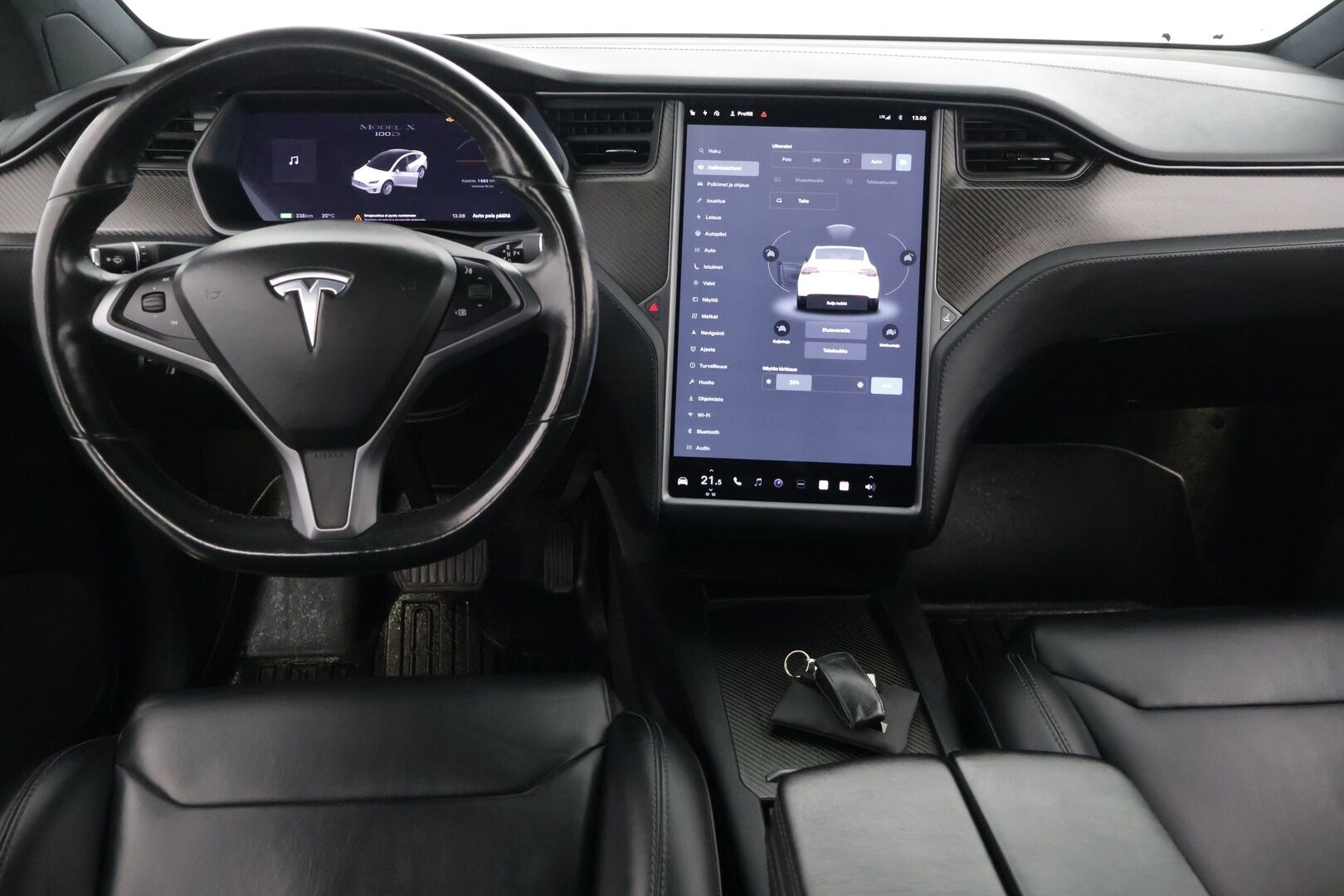 Tesla Model X 2018 100 D 6-Paik * LED / Adapt. Vak / Ilma-alusta / P-Kamera / Kaistavahti / Navi * - 3,99 % KORKOTARJOUS TÄHÄN AUTOON 7.9. ASTI! - Kummatkin renkaat kunnossa / Katsastus 9/26 / Siisti yksilö! *