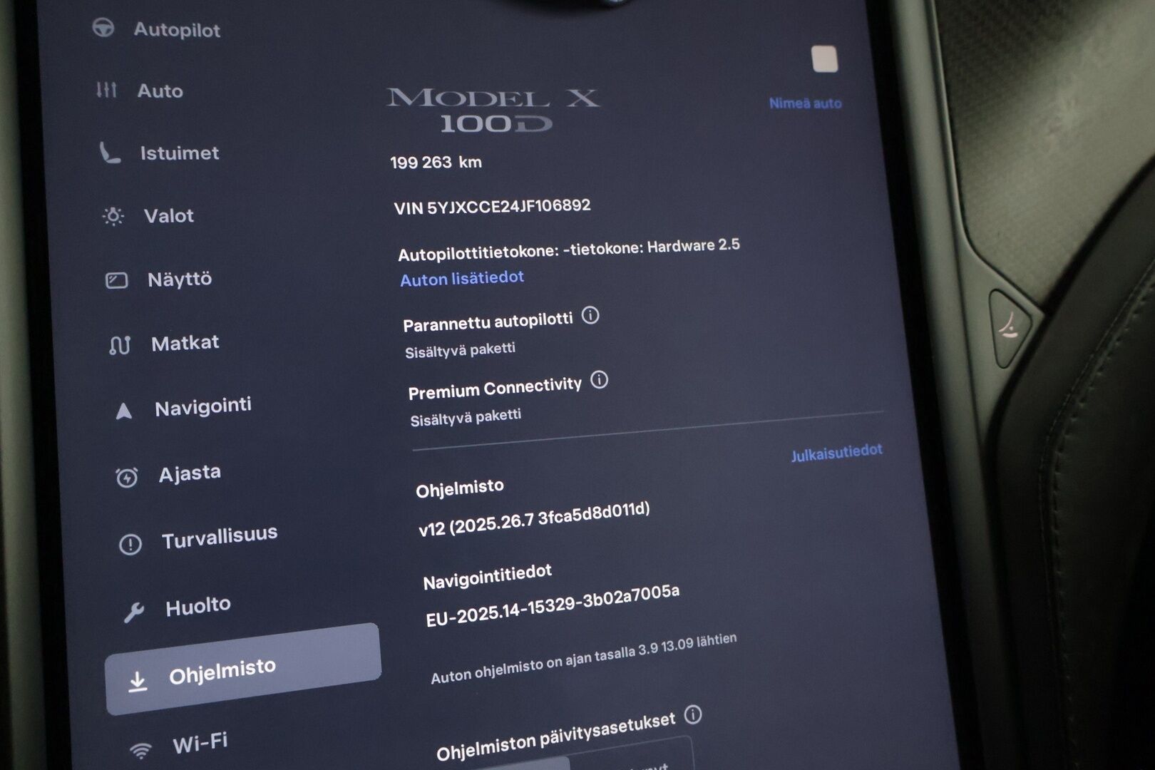 Tesla Model X 2018 100 D 6-Paik * LED / Adapt. Vak / Ilma-alusta / P-Kamera / Kaistavahti / Navi * - 3,99 % KORKOTARJOUS TÄHÄN AUTOON 7.9. ASTI! - Kummatkin renkaat kunnossa / Katsastus 9/26 / Siisti yksilö! *