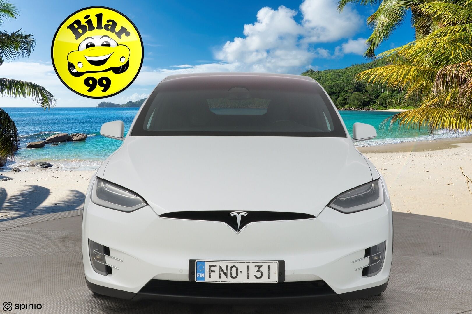 Tesla Model X 2018 100 D 6-Paik * LED / Adapt. Vak / Ilma-alusta / P-Kamera / Kaistavahti / Navi * - 3,99 % KORKOTARJOUS TÄHÄN AUTOON 7.9. ASTI! - Kummatkin renkaat kunnossa / Katsastus 9/26 / Siisti yksilö! *
