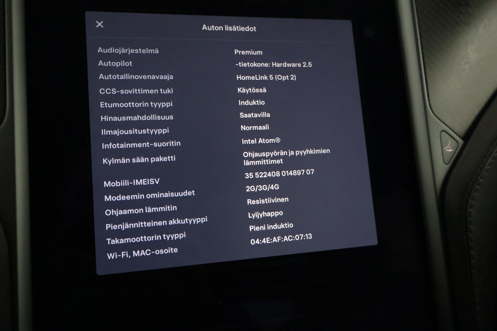 Tesla Model X 2018 100 D 6-Paik * LED / Adapt. Vak / Ilma-alusta / P-Kamera / Kaistavahti / Navi * - 3,99 % KORKOTARJOUS TÄHÄN AUTOON 7.9. ASTI! - Kummatkin renkaat kunnossa / Katsastus 9/26 / Siisti yksilö! *