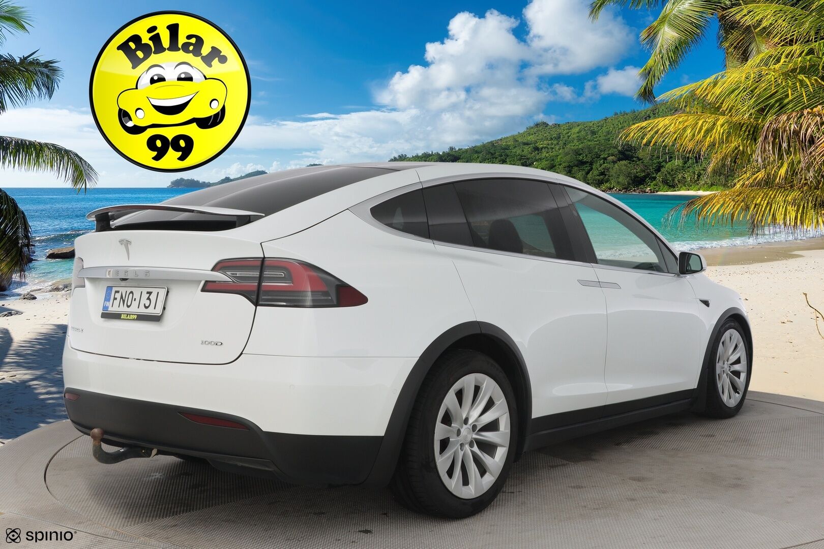 Tesla Model X 2018 100 D 6-Paik * LED / Adapt. Vak / Ilma-alusta / P-Kamera / Kaistavahti / Navi * - 3,99 % KORKOTARJOUS TÄHÄN AUTOON 7.9. ASTI! - Kummatkin renkaat kunnossa / Katsastus 9/26 / Siisti yksilö! *