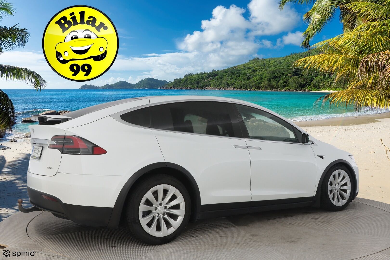 Tesla Model X 2018 100 D 6-Paik * LED / Adapt. Vak / Ilma-alusta / P-Kamera / Kaistavahti / Navi * - 3,99 % KORKOTARJOUS TÄHÄN AUTOON 7.9. ASTI! - Kummatkin renkaat kunnossa / Katsastus 9/26 / Siisti yksilö! *
