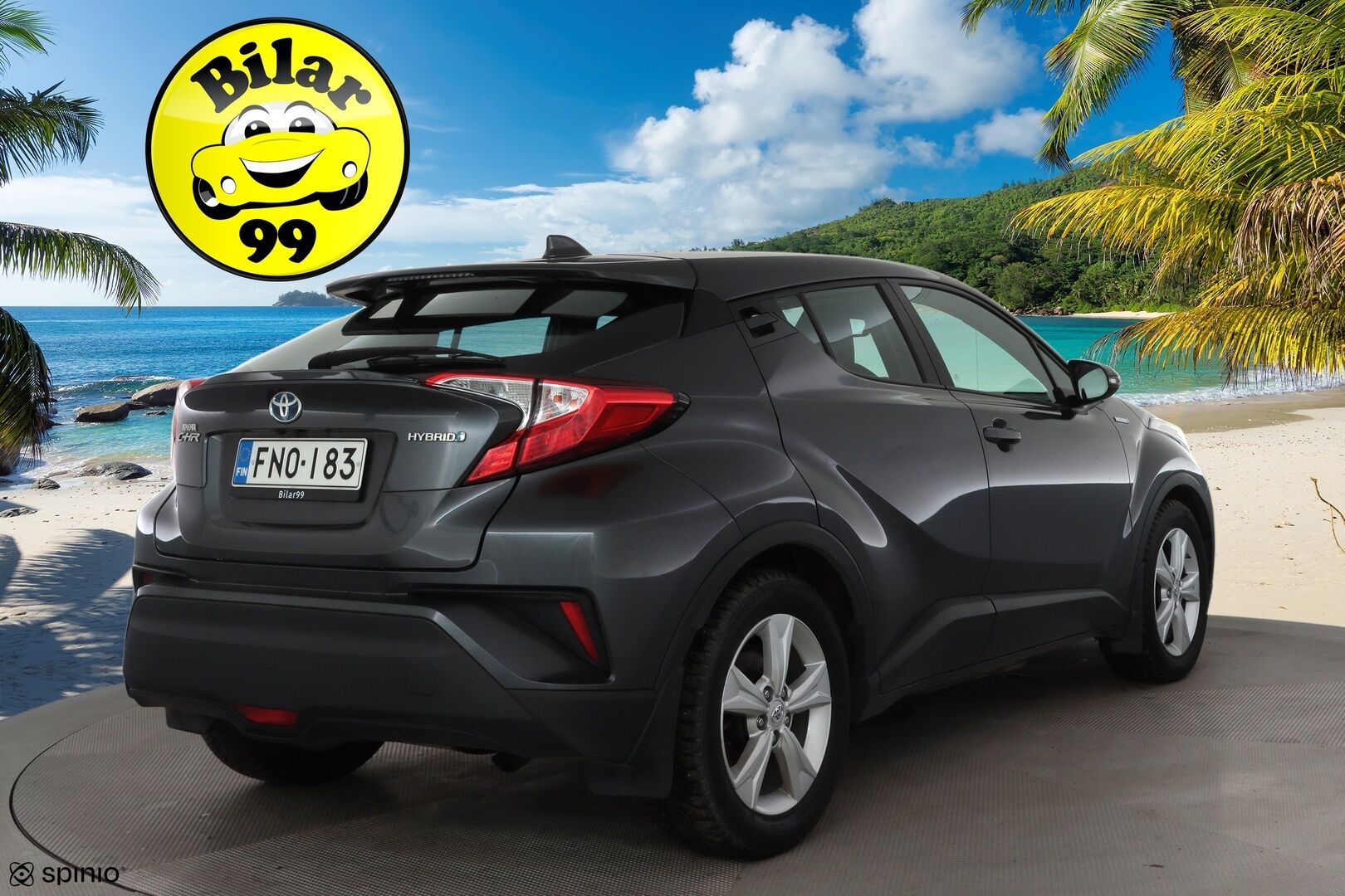 Toyota C-HR 2018 1,8 Hybrid Active * ACC / P.kamera / Navi / KeylessGo / Lohkolämmitin * - Suomi-auto / Kahdet renkaat aluvanteilla / Merkkihuollettu - HULLUT BLACKWEEK JATKOT - KORKOTARJOUS 2,49%