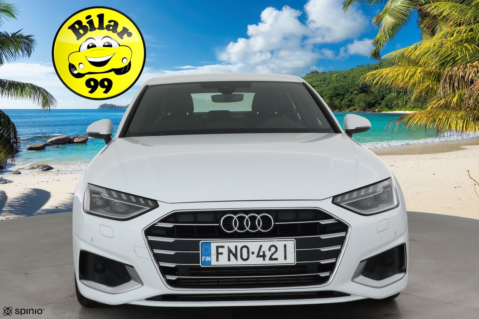 Audi A4 2022 Sedan Business Advanced 40 TFSI 150 kW MHEV S tronic **Webasto / Koukku / ACC / Matrix-LED / P.Kamera / Sporttipenkit - 1-om Suomi-auto / Kahdet Renkaat / Merkkihuollettu!
