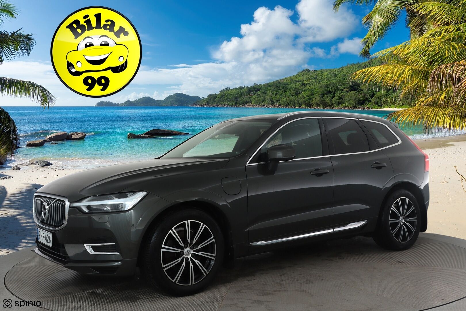 Volvo XC60 2019 T8 AWD Inscription aut *ACC / Panorama / Full LED / Ilma-alusta / Muistipenkki / Webasto / P.kamera / Koukku / Navi / Nahat* - Suomi-auto / Kahdet renkaat aluvanteilla