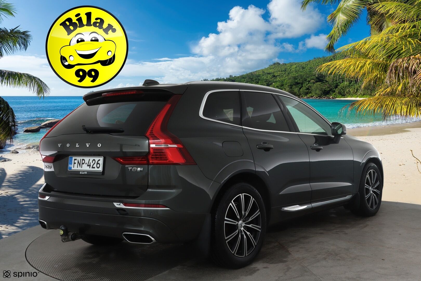 Volvo XC60 2019 T8 AWD Inscription aut *ACC / Panorama / Full LED / Ilma-alusta / Muistipenkki / Webasto / P.kamera / Koukku / Navi / Nahat* - Suomi-auto / Kahdet renkaat aluvanteilla