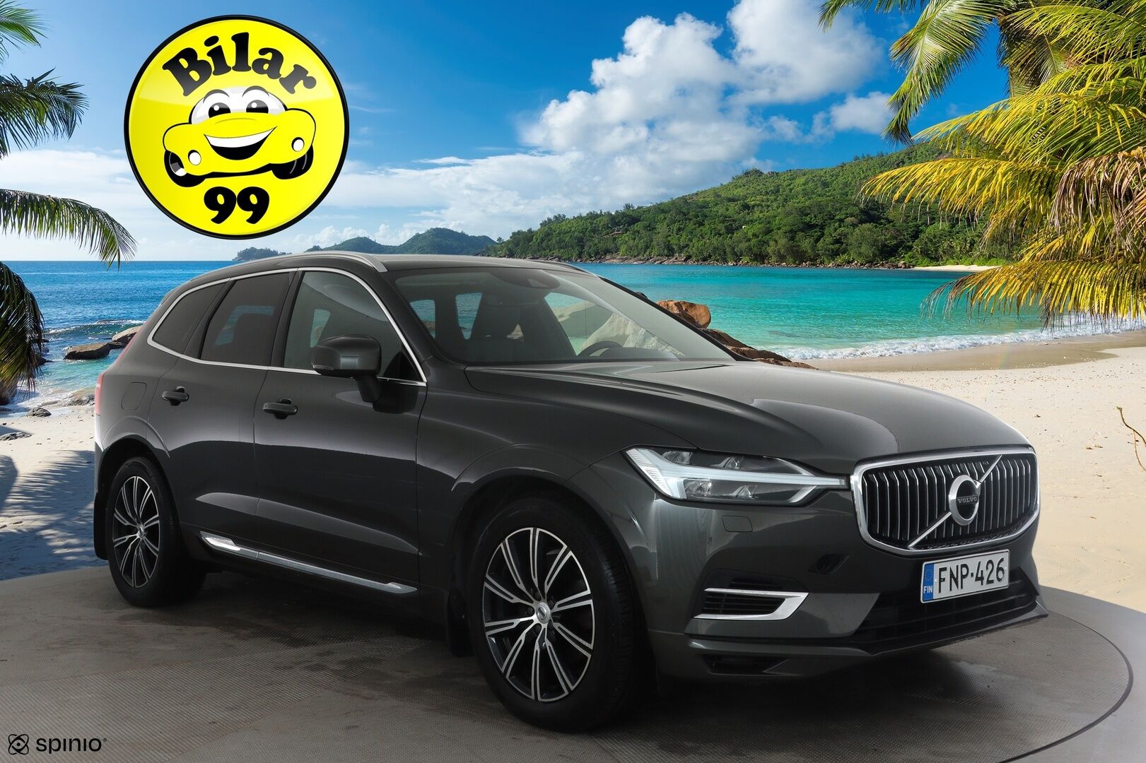 Volvo XC60 2019 T8 AWD Inscription aut *ACC / Panorama / Full LED / Ilma-alusta / Muistipenkki / Webasto / P.kamera / Koukku / Navi / Nahat* - Suomi-auto / Kahdet renkaat aluvanteilla