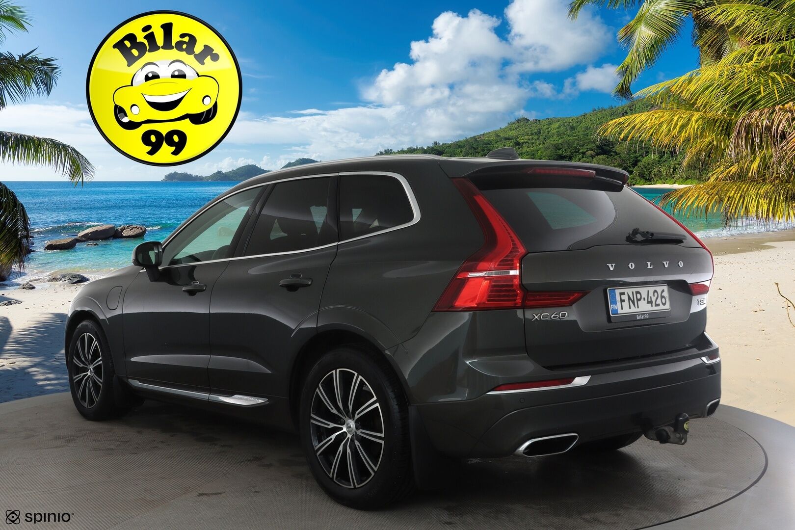 Volvo XC60 2019 T8 AWD Inscription aut *ACC / Panorama / Full LED / Ilma-alusta / Muistipenkki / Webasto / P.kamera / Koukku / Navi / Nahat* - Suomi-auto / Kahdet renkaat aluvanteilla