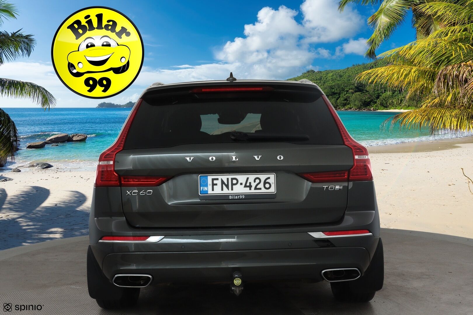 Volvo XC60 2019 T8 AWD Inscription aut *ACC / Panorama / Full LED / Ilma-alusta / Muistipenkki / Webasto / P.kamera / Koukku / Navi / Nahat* - Suomi-auto / Kahdet renkaat aluvanteilla