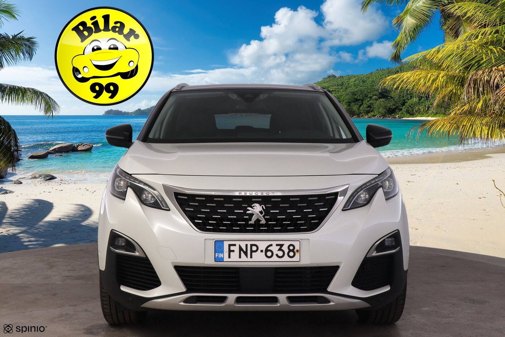 Peugeot 3008 2019 Allure BlueHDi 130 EAT8-automaatti* Suomi-auto / ACC / Sähkö muistipenkit / Adapt. LED / Webasto / P. tutkat * - Upealla helmiäis Metallivärillä / Jakohihna vaihdettu 11/24 / Bliss / Digimittaristo / Keyless GO / Carplay / Sähköinen luukku jalan heilautuksella 