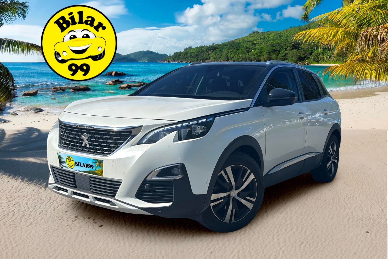 Peugeot 3008 2019 Allure BlueHDi 130 EAT8-automaatti* Suomi-auto / ACC / Sähkö muistipenkit / Adapt. LED / Webasto / P. tutkat * - Upealla helmiäis Metallivärillä / Jakohihna vaihdettu / Bliss / Digimittaristo / Keyless GO / Carplay / Sähköinen luukku jalan heilautuksella 