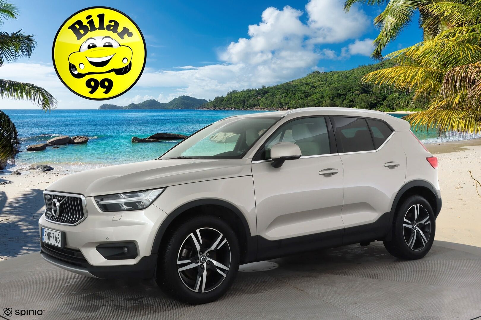 Volvo XC40 2019 T4 AWD Business Inscription aut * Webasto / Koukku / ACC / Full-LED / P.Kamera / Sportpenkki Muistilla / Navi * - Suomi-auto / Kahdet renkaat aluvanteilla / Merkkihuollot