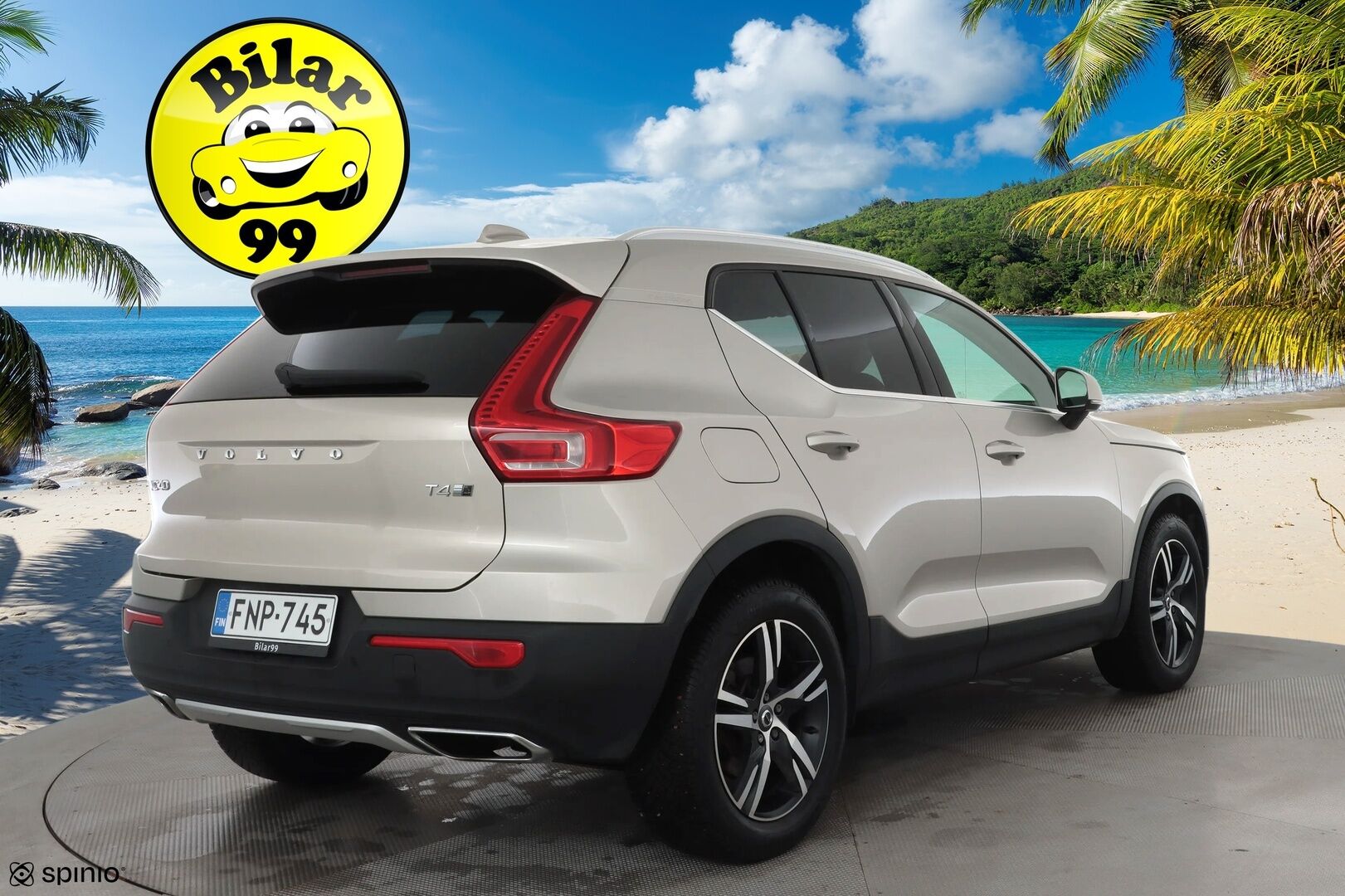 Volvo XC40 2019 T4 AWD Business Inscription aut * Webasto / Koukku / ACC / Full-LED / P.Kamera / Sportpenkki Muistilla / Navi * - Suomi-auto / Kahdet renkaat aluvanteilla / Merkkihuollot