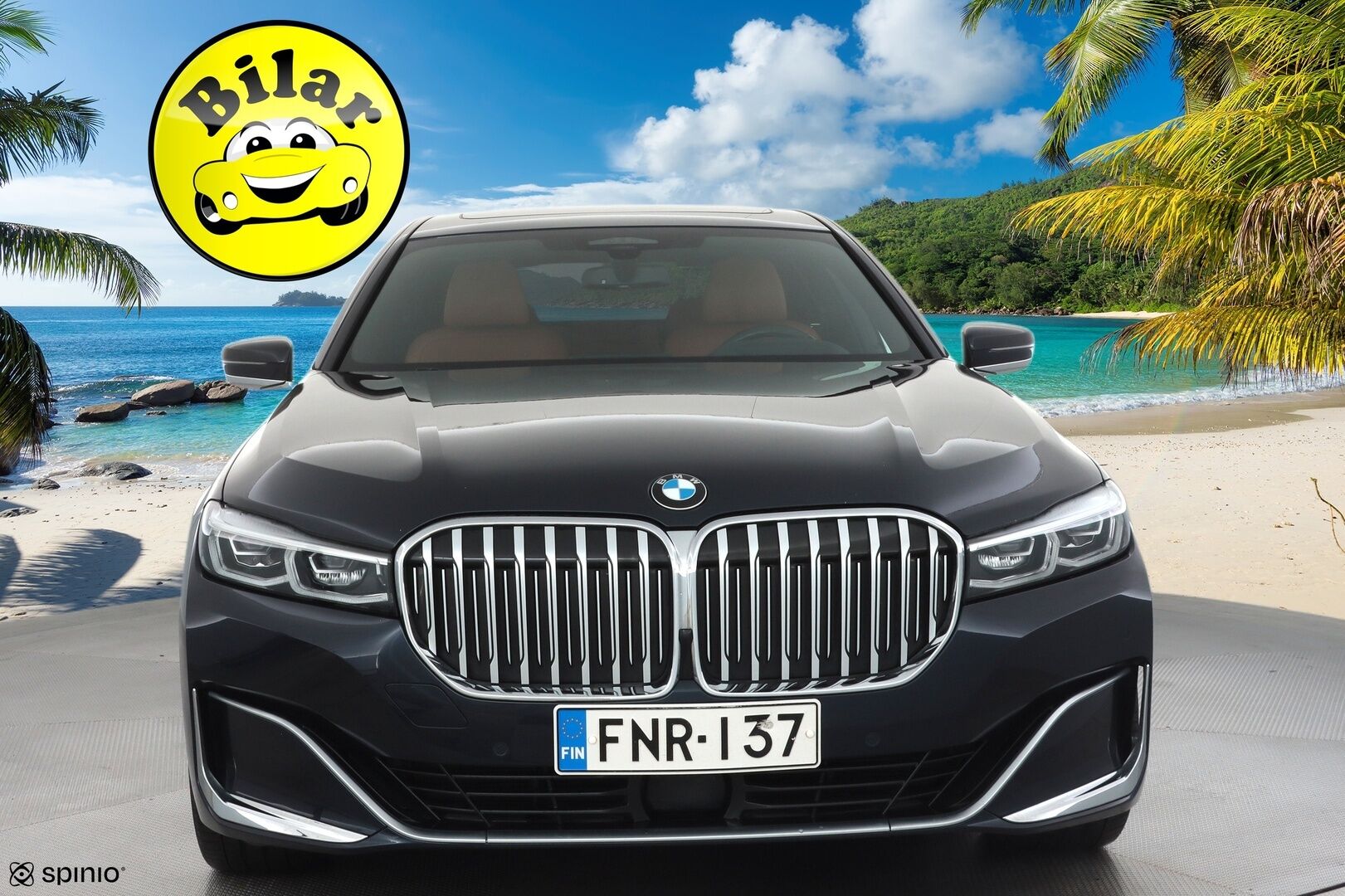 BMW 745 2020 G12 Sedan 745Le A xDrive - | ACC | HUD | Kattoluukku | Adaptiiviset LED | Comfort access | Muistipenkit | P.Kamera | Hifit | Apple&Android | Suomi-auto |                    Kahdet Renkaat | Merkkihuollettu |