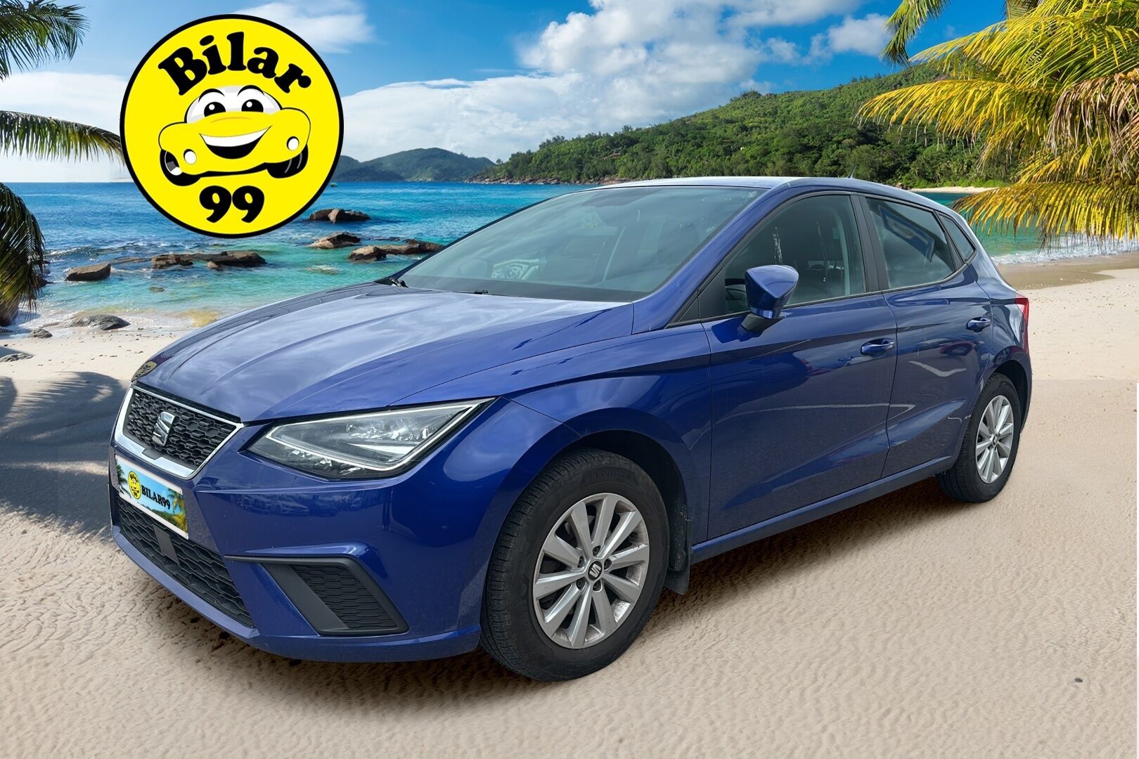 Seat Ibiza 2019 1,0 EcoTSI 115 Style DSG - Webasto | Jakopää juuri vaihdettu | Vakkari | Tutka 