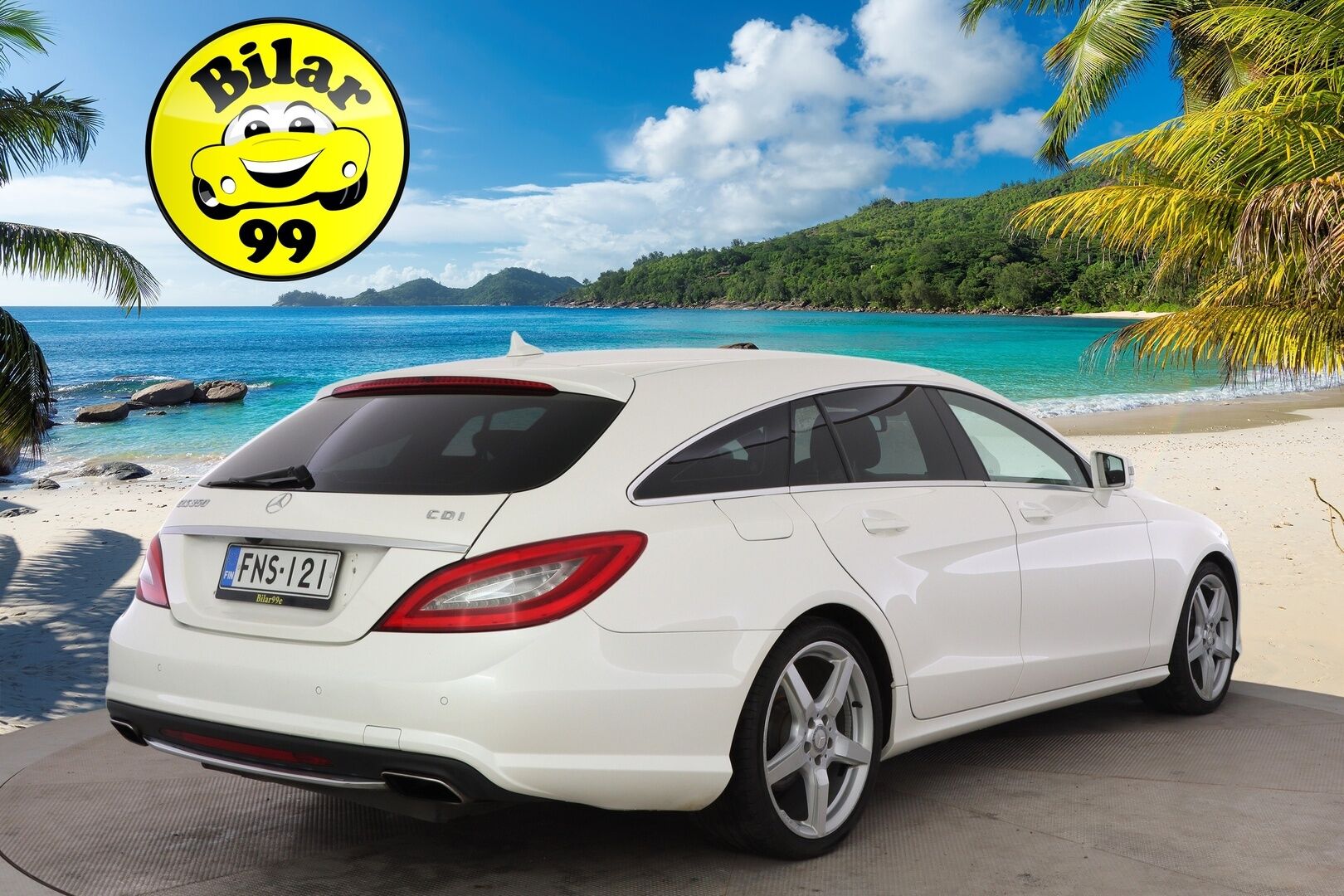Mercedes-Benz CLS 2013 350CDI AMG-Styling Shooting Brake *Harman&Kardon / BI-XenonLohkolämmitin / Sähköluukku / Navi / P.kamera** - Huippuvarusteilla oleva CLS 350CDI luotettavalla 3.0l diesel moottorilla