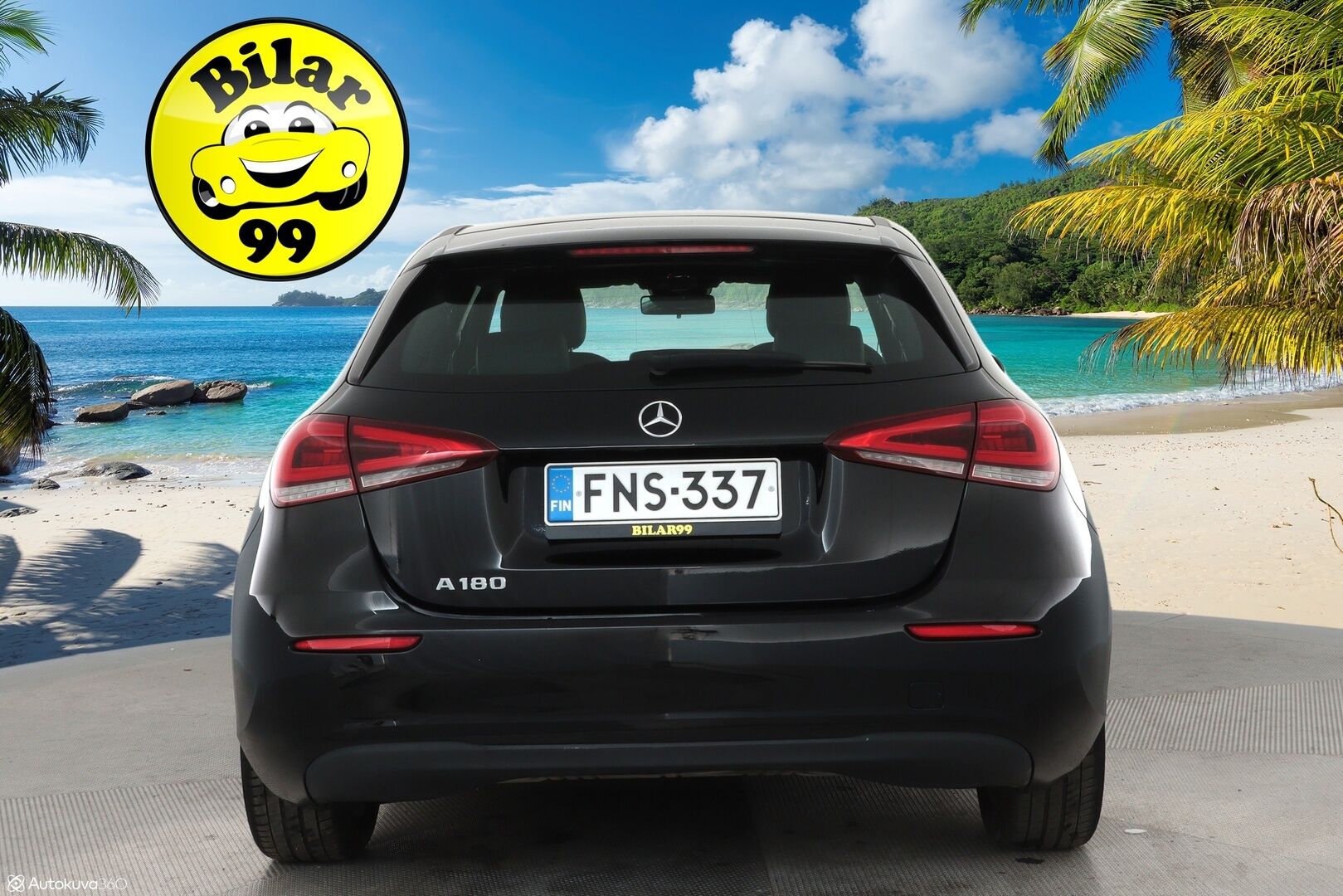 Mercedes-Benz A 2019 180 A Business Style **1-om. Suomi-auto / P.kamera / Vakkari / Puolinahat / LED / Kahdet renkaat** - Juuri huollettu!