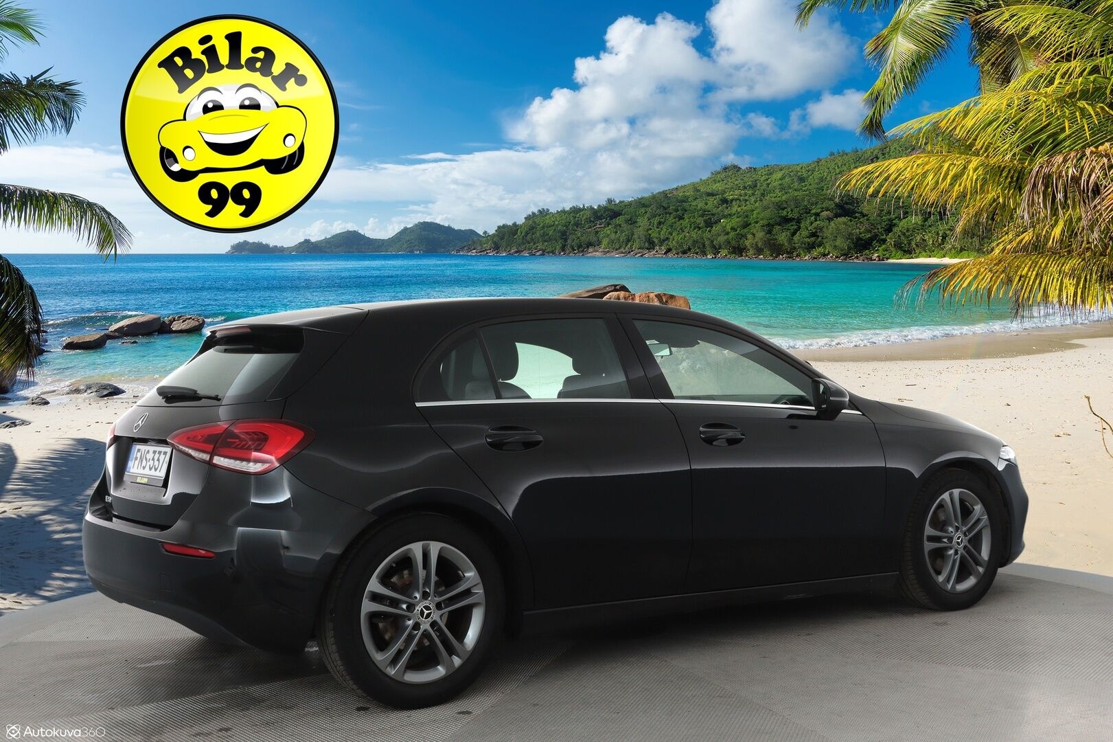Mercedes-Benz A 2019 180 A Business Style **1-om. Suomi-auto / P.kamera / Vakkari / Puolinahat / LED / Kahdet renkaat** - Juuri huollettu!
