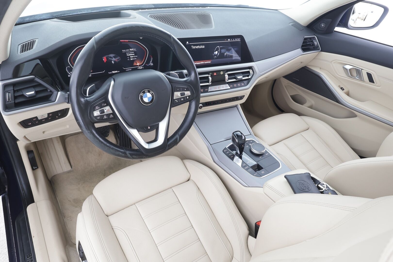 BMW 330 2019 G20 Sedan 330i A Launch Edition - Webasto | Koukku | ACC | Harman&Kardon | Laser | HUD | 360-Kamera  | Sporttipenkit | Nahkasisusta | SUPERVARUSTEET!