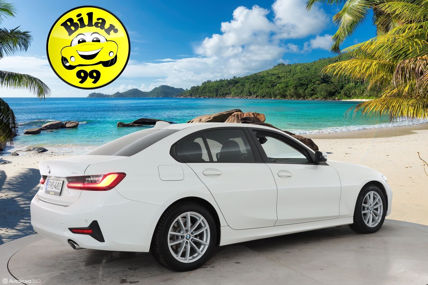 BMW 318 2019 G20 Sedan 318d A Business - *Juuri Katsastettu! / Vakkari / Kaistavahti / Tutkat / Bluetooth / Puolinahka Sporttipenkit / LED-valot / 2x renkaat / 