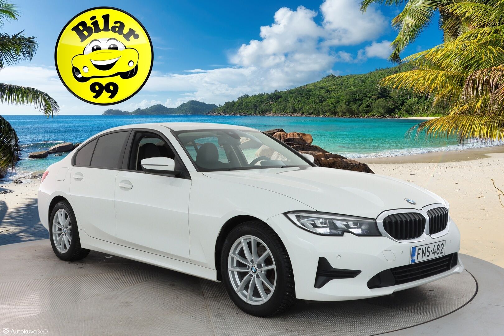 BMW 318 2019 G20 Sedan 318d A Business - *Juuri Katsastettu! / Vakkari / Kaistavahti / Tutkat / Bluetooth / Puolinahka Sporttipenkit / LED-valot / 2x renkaat / 