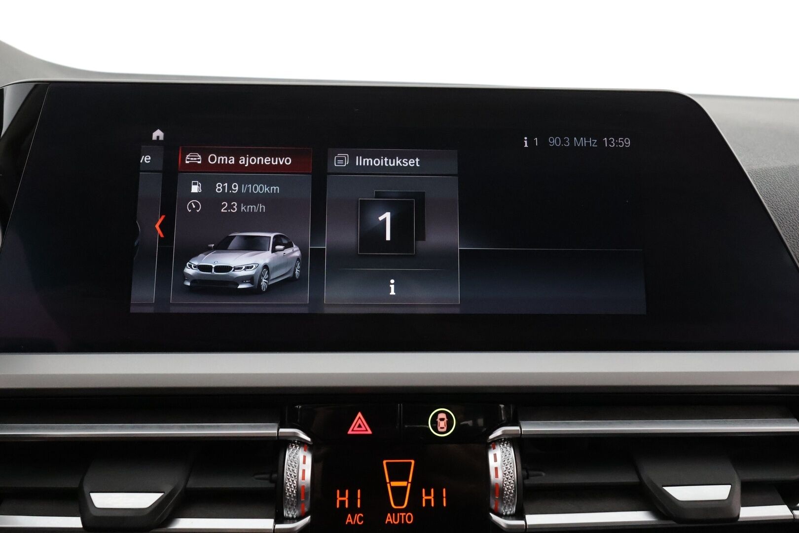 BMW 318 2019 G20 Sedan 318d A Business - *Juuri Katsastettu! / Vakkari / Kaistavahti / Tutkat / Bluetooth / Puolinahka Sporttipenkit / LED-valot / 2x renkaat / 