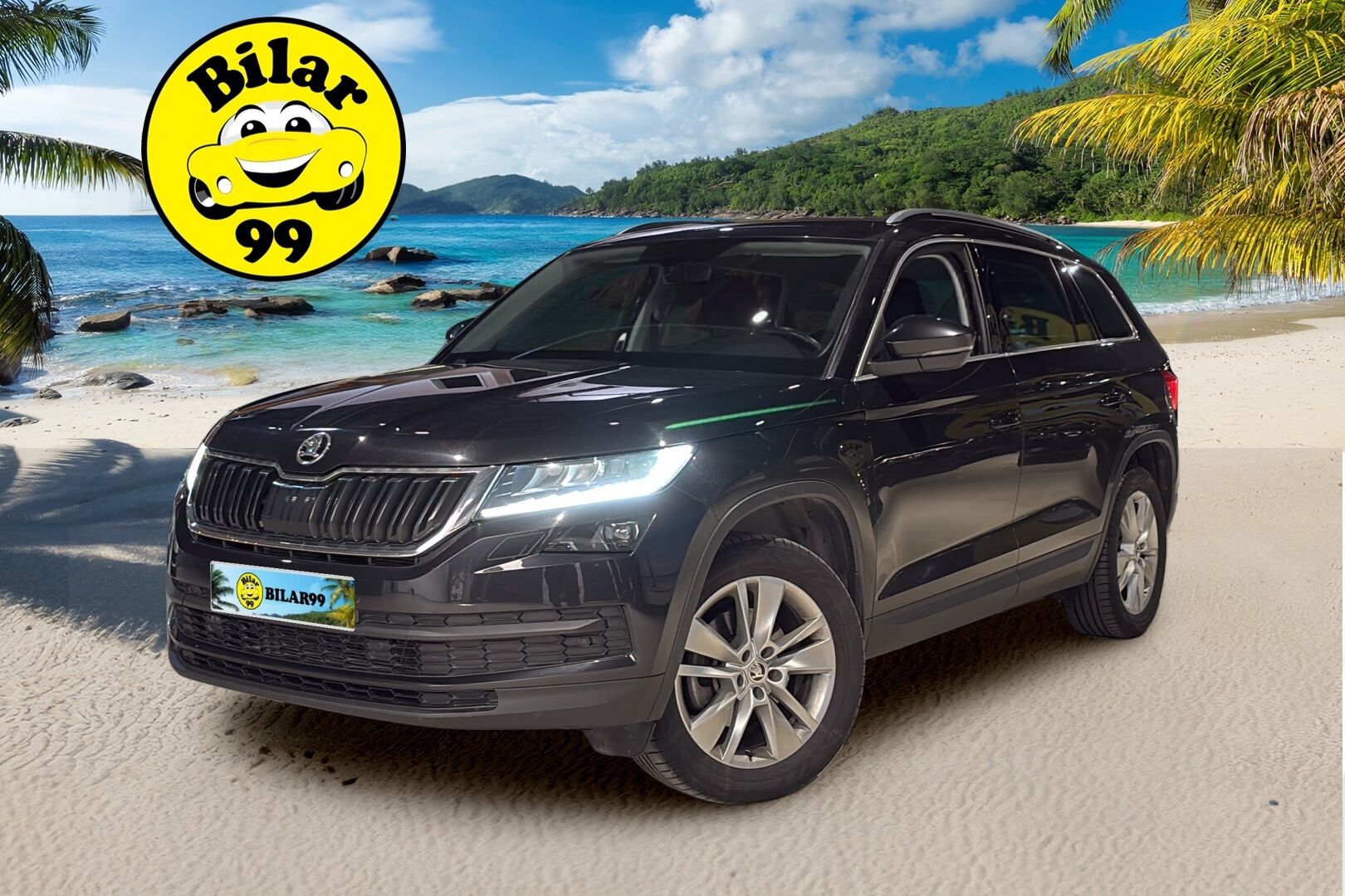 Skoda Kodiaq 2019 1,5 TSI ACT Ambition - Suomiauto | Webasto | Vetokoukku | 7-Paikkainen | Vakkari | Adapt.LED   | KeylessGo | Lämmitettävä tuulilasi | Juuri tullut Tampereelle!