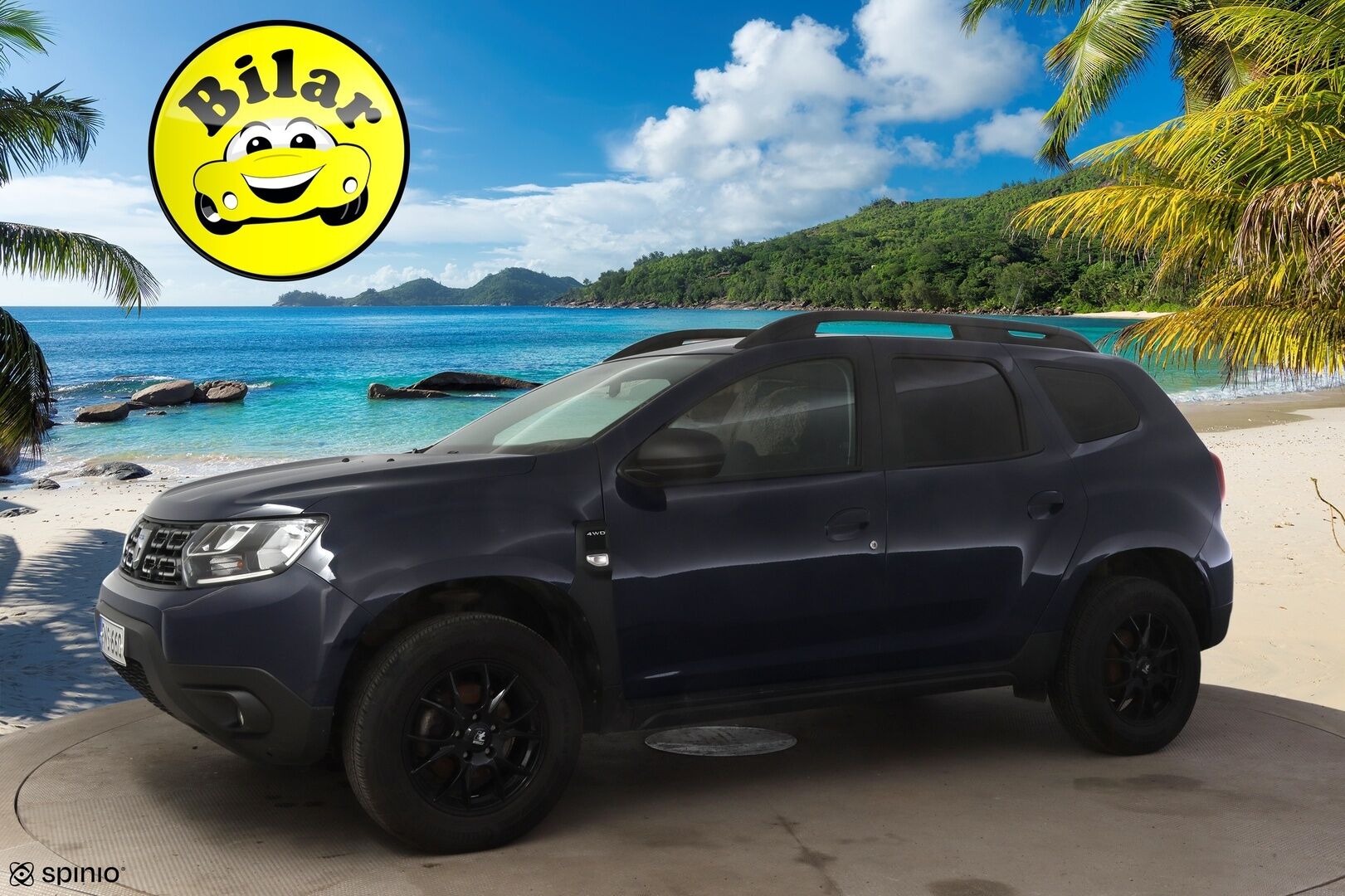 Dacia Duster 2019 SCe 115 4x4 Comfort BT - | Suomi-auto | Vakkari | Lohko | Koukku | Bluetooth | 2x Renkaat |