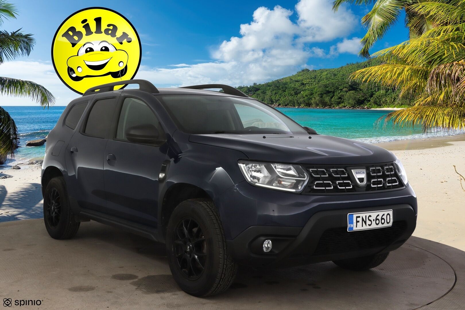Dacia Duster 2019 SCe 115 4x4 Comfort BT - | Suomi-auto | Vakkari | Lohko | Koukku | Bluetooth | 2x Renkaat |