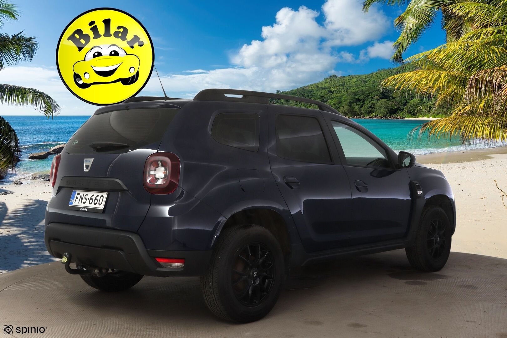 Dacia Duster 2019 SCe 115 4x4 Comfort BT - | Suomi-auto | Vakkari | Lohko | Koukku | Bluetooth | 2x Renkaat |