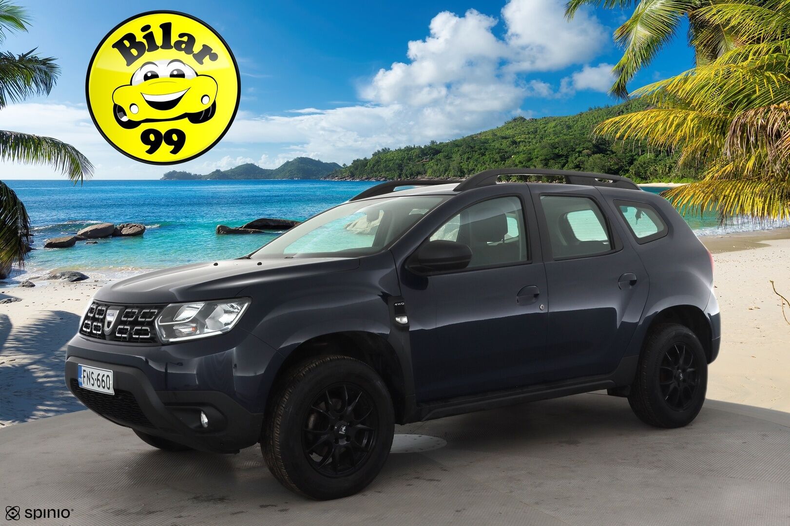 Dacia Duster 2019 SCe 115 4x4 Comfort BT * Suomi-auto / Vakkari / Lohko / Koukku / Bluetooth / 2x Renkaat * - HULLUT AVAJAISHULINAT KORKOTARJOUS 3,29 %