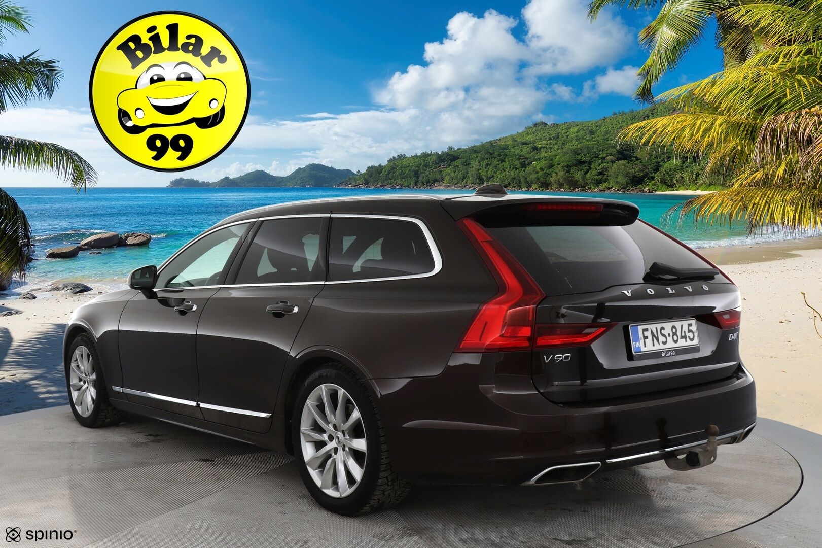 Volvo V90 2019 D4 AWD Business Inscription aut - Vetokoukku / Sähköpenkki Muistilla / Lämmitettävä Tuulilasi / P-Kamera / Jakopää 07/25!