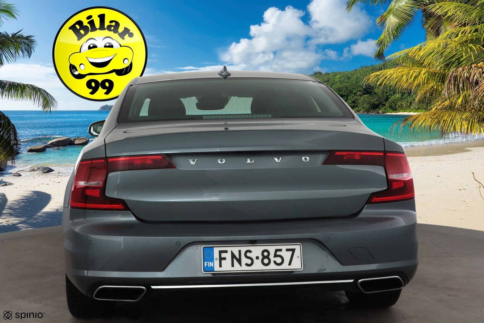 Volvo S90 2019 D5 AWD Business Inscription aut * Kattoluukku / Webasto / ACC / Full-LED / 360° / Sportnahat Muistilla / Navi * - Suomi-auto / Kahdet renkaat aluvanteilla / Merkkihuollot