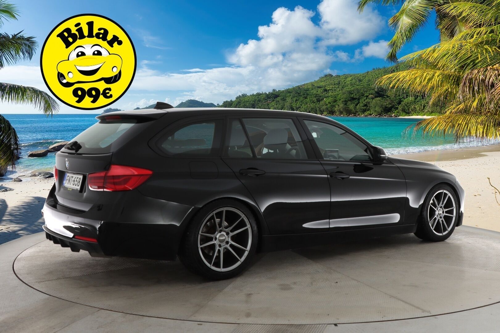 BMW 320 2016 F31 LCI Touring 320d M-Sport look *M-sport ratti / Keyless / Navi / Sport-penkit*