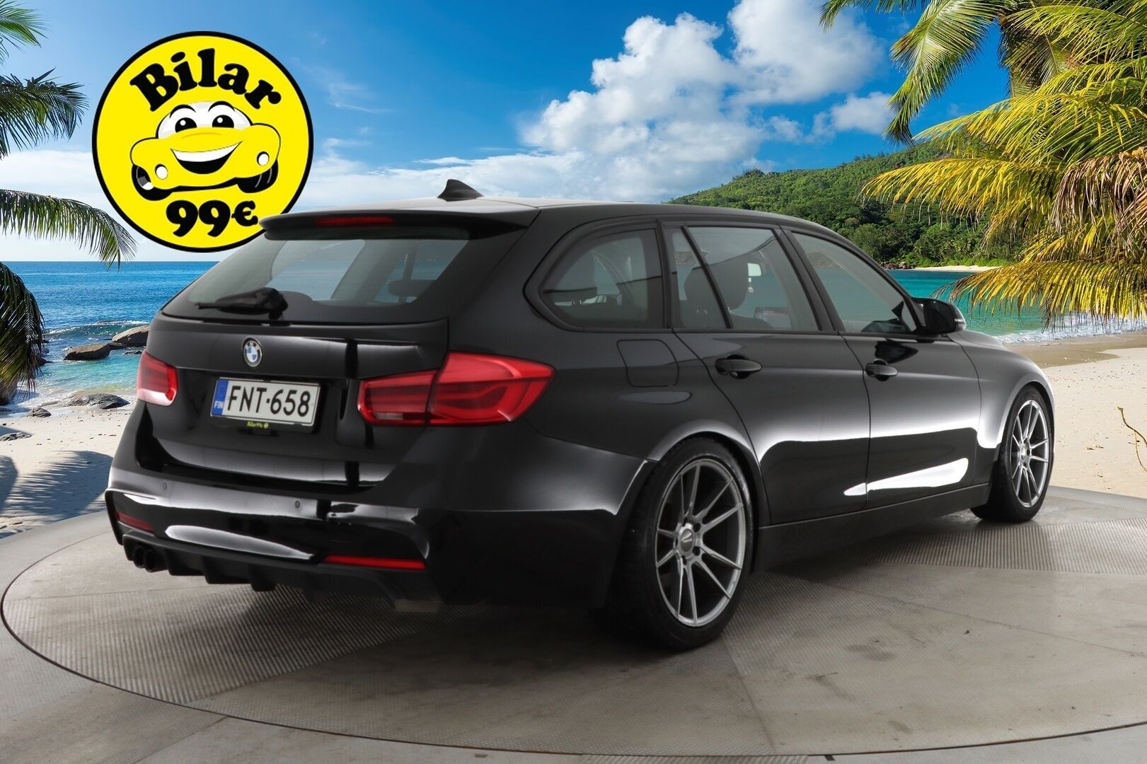 BMW 320 2016 F31 LCI Touring 320d M-Sport look *M-sport ratti / Keyless / Navi / Sport-penkit*